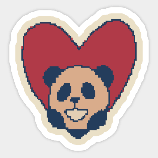 Panda Love Sticker